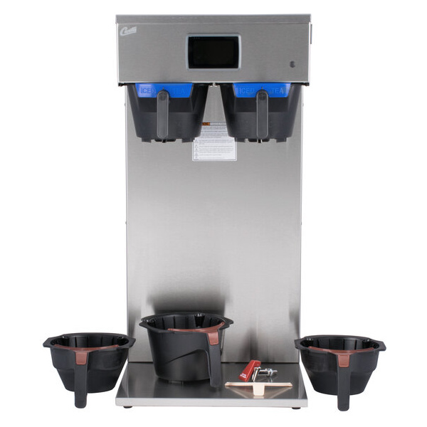 Curtis G4CBHT Dual 3 or 1.5 Gallon Combination Tea / Coffee Brewer - 220V