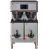 Curtis G4GEMXTIFT10A1000 G4 Gemini IntelliFresh Twin 1.5 Gallon Coffee Brewer with 2 FreshTrac Servers