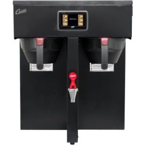 Curtis G4TP1T10B3100 G4 ThermoPro Black Twin 1 Gallon Coffee Brewer - 220V