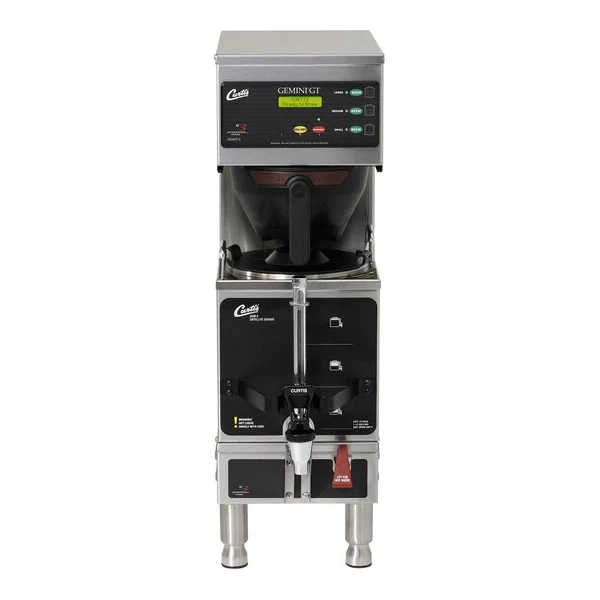 Curtis gemss10a1000 g3 gemini single 1.5 gallon coffee satellite brewer