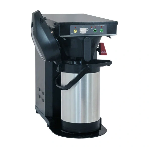 Curtis tlp low profile 18" automatic airpot brewer with black finish