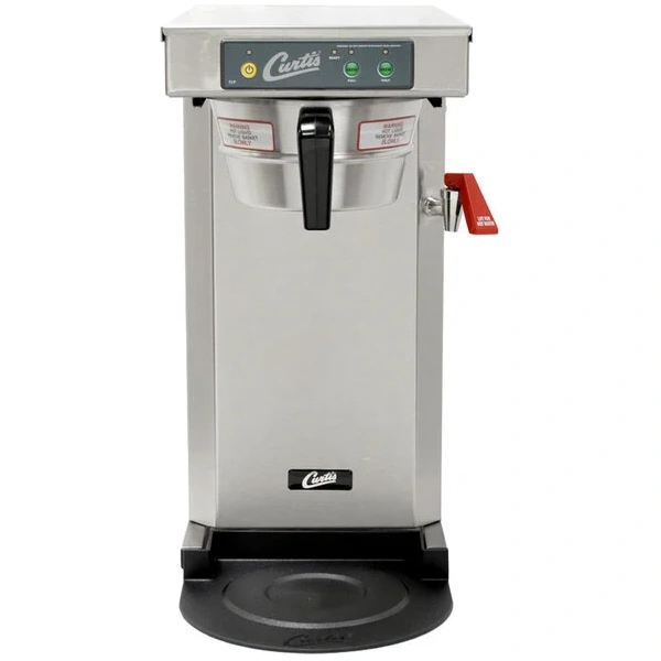 Curtis tlp12a19 low profile 19" automatic airpot brewer with stainless steel finish