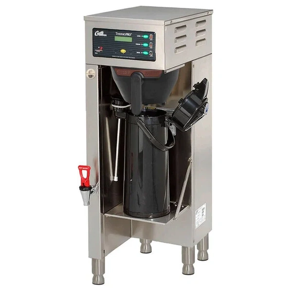 Curtis TP15S63A1500 ThermoPro Single 1.5 Gallon Coffee Brewer with Shelf - 120/220V