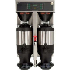 Curtis TP15T10A1500 ThermoPro Twin 3 Gallon Coffee Brewer with Shelf