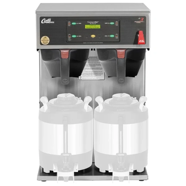 Curtis TP1TT10A3000 ThermoPro Twin 2 Gallon Tall Height Coffee Brewer - 220V