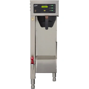 Curtis TP2S10A3500 ThermoPro Single 1.5 Gallon Coffee Brewer with Locking Funnel and Shelf - 4300W, 220V