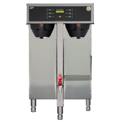 Curtis TP2T10A3500 ThermoPro Twin 1.5 Gallon Coffee Brewer with Shelf