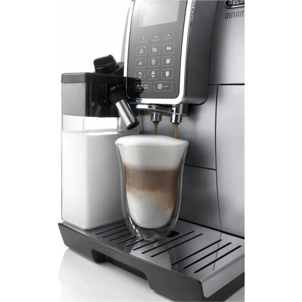 Delonghi dinamica lattecrema super automatic espresso & cappuccino machine ecam35075si (silver) - Image 2