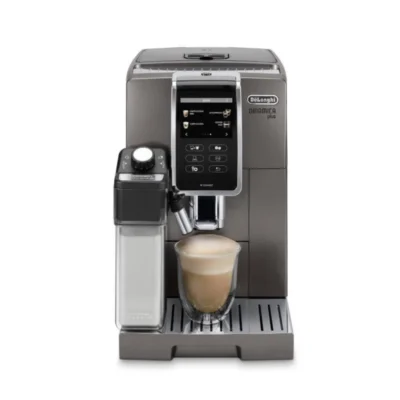 DeLonghi Dinamica PLUS Lattecrema, Super Automatic Espresso & Cappuccino Machine ECAM37095TI (Titanium)
