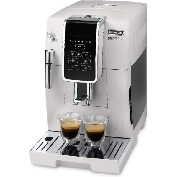 Delonghi dinamica super automatic espresso & coffee machine - ecam35020w (white) - Image 2
