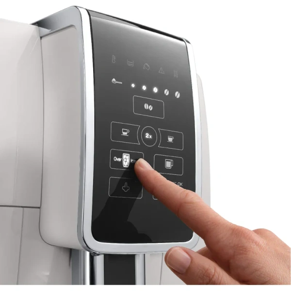 Delonghi dinamica super automatic espresso & coffee machine - ecam35020w (white) - Image 3