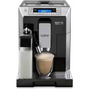 DeLonghi Eletta Cappuccino Top Super Automatic Espresso Machine ECAM45760B (Black)