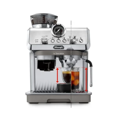 DeLonghi La Specialista Arte Evo Semi-Automatic Espresso Machine with Cold Brew EC9255M