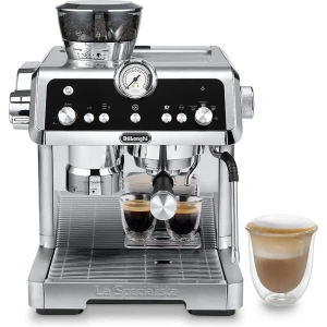 DeLonghi La Specialista Prestigio Semi-Automatic Espresso Machine EC9355M (Silver)