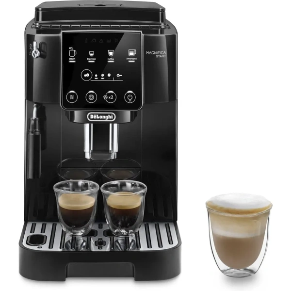 Delonghi magnifica start super automatic espresso machine ecam22022b (black)