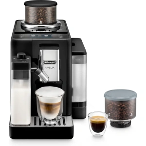 DeLonghi Rivelia Super Automatic Espresso Machine EXAM44055B (Onyx Black)