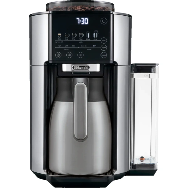 Delonghi truebrew fully automatic drip coffee machine cam51035m (stainless steel with thermal carafe)