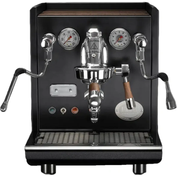 Ecm synchronika espresso machine - dual boiler w/ pid (special edition black)