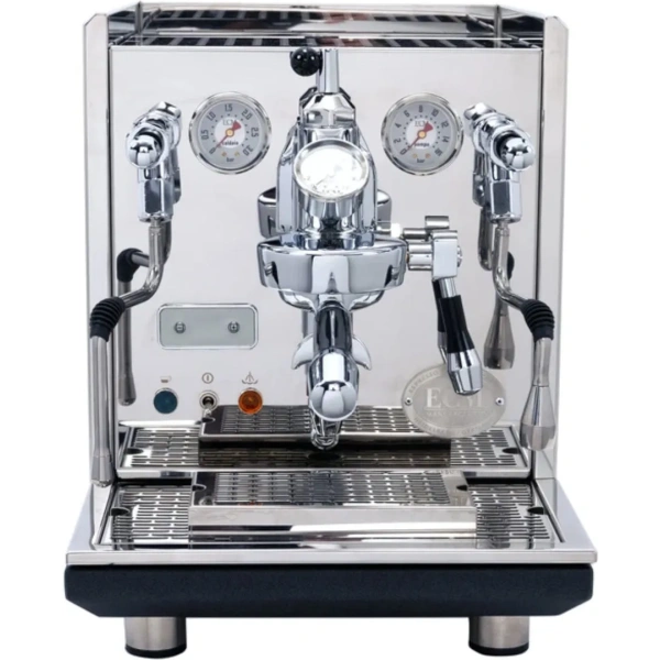 Ecm synchronika espresso machine - dual boiler w/ pid stainless steel and flow control