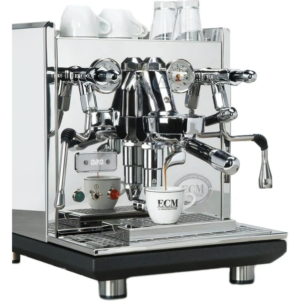 Ecm synchronika espresso machine - dual boiler w/ pid stainless steel - Image 2