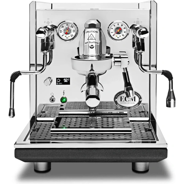 Ecm synchronika ii espresso machine - dual boiler w/ pid stainless steel