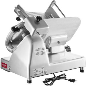 Estella slm12 12" heavy-duty manual meat slicer - 1/2 hp