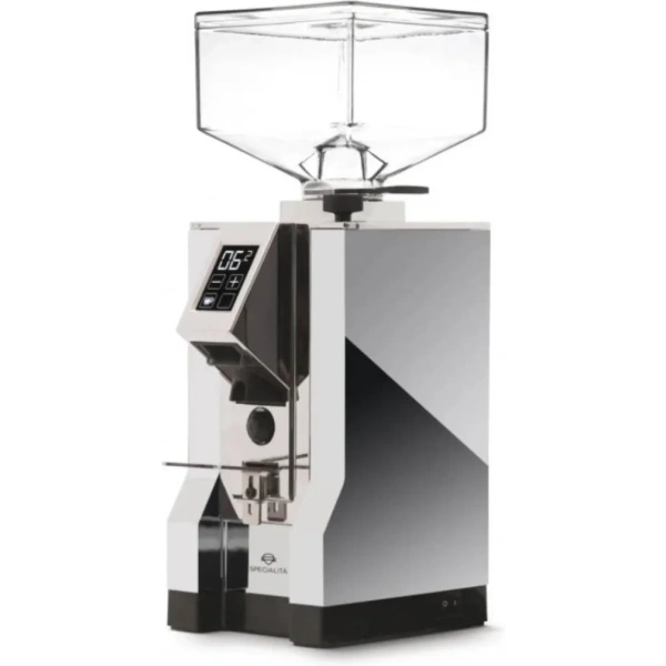 Eureka mignon specialita quiet flat burr coffee grinder (chrome)
