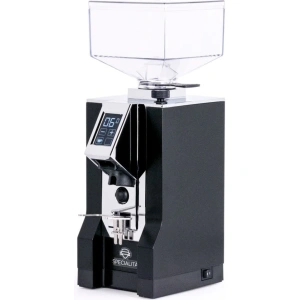 Eureka mignon specialita quiet flat burr coffee grinder (glossy black)