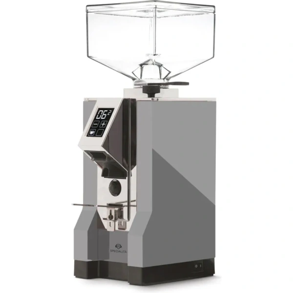 Eureka mignon specialita quiet flat burr coffee grinder (grey)