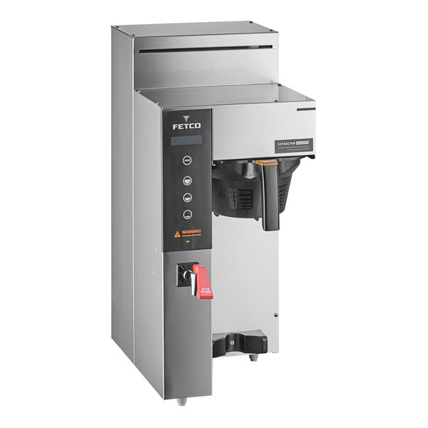 Fetco CBS-1231 Plus Series Single Automatic Digital Coffee Brewer With Plastic Brew Basket