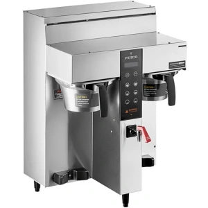 Fetco CBS-1232 Plus Series Twin Automatic Digital Coffee Brewer With Metal Brew Basket