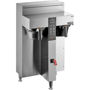 Fetco CBS-1252 Plus Series Twin Automatic Digital Coffee Brewer With Plastic Brew Basket