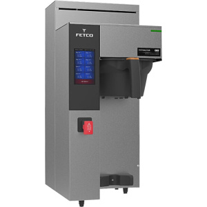 Fetco cbs-2231 ng series single automatic digital coffee brewer with plastic brew basket