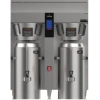 Fetco CBS-2262 NG Series Twin Automatic Digital Coffee Brewer with Metal Brew Basket