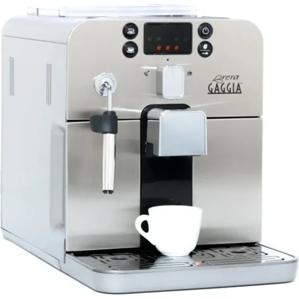 Gaggia brera super automatic espresso machine (silver)
