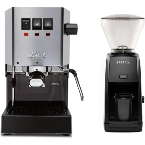 Gaggia Classic E24 Stainless Steel & Baratza Encore ESP Grinder