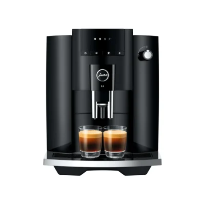 Jura E4 Super Automatic Coffee & Espresso Machine 15466 (Piano Black)