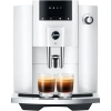 Jura E4 Super Automatic Coffee & Espresso Machine (Piano White)