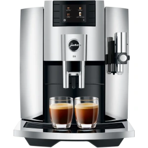 Jura E8 Chrome Automatic Coffee Machine 15371 OPEN BOX (4033)