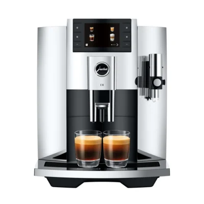 Jura E8 Chrome Automatic Coffee Machine 15646