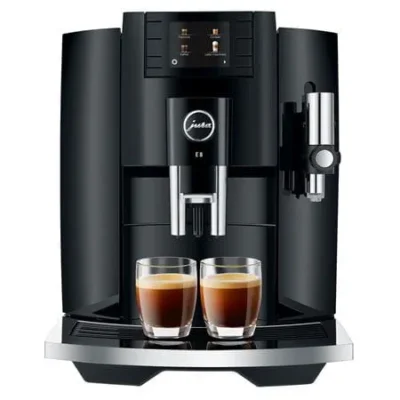 Jura E8 Piano Black Automatic Coffee Machine 15648