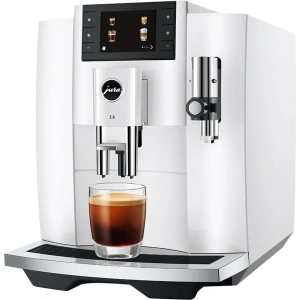 Jura E8 Piano White Automatic Coffee Machine 15683