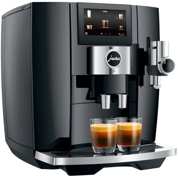 Jura J8 Super Automatic Espresso Machine 15557 Piano Black - Image 3