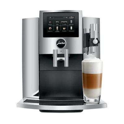 Jura S8 Super Automatic Coffee & Espresso Machine 15212 (Chrome)