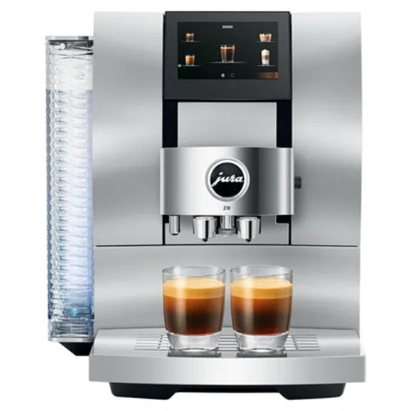 Jura Z10 Aluminum White Super Automatic Hot Coffee & Espresso, Cold Brew, & Specialty Beverage Machine