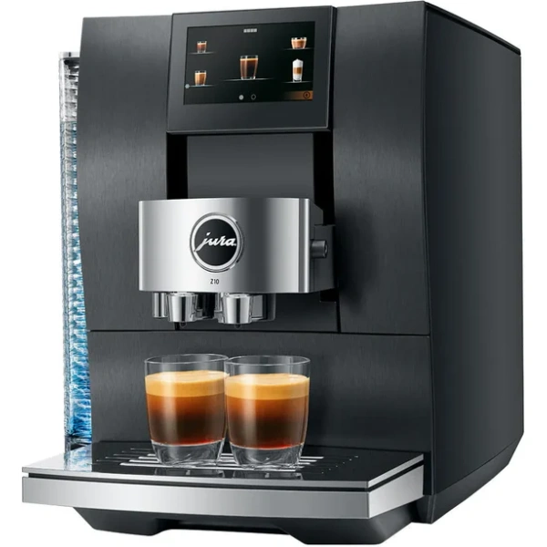 Jura z10 diamond black super automatic hot coffee & espresso, cold brew, & specialty beverage machine 15464 - Image 3