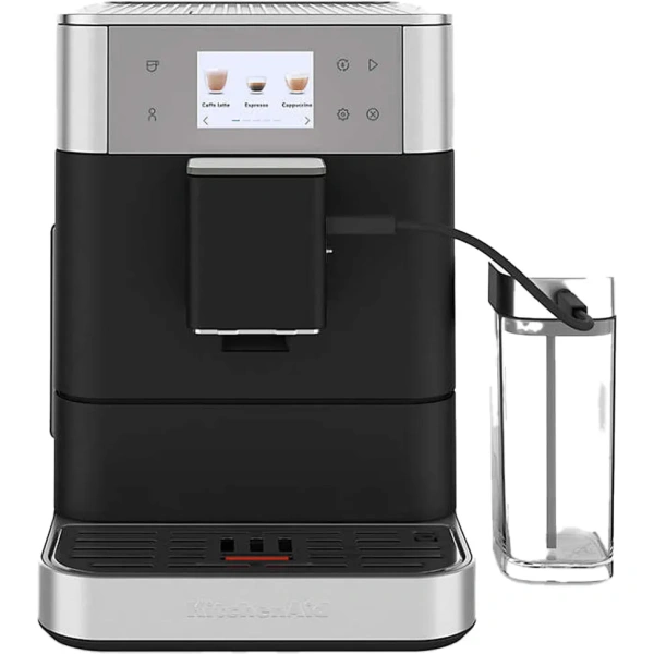 Kitchenaid kf7 super automatic espresso machine kes8557bk (cast iron black)