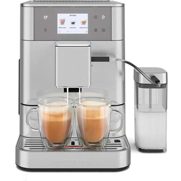 Kitchenaid kf7 super automatic espresso machine kes8557sx (brushed stainless steel)