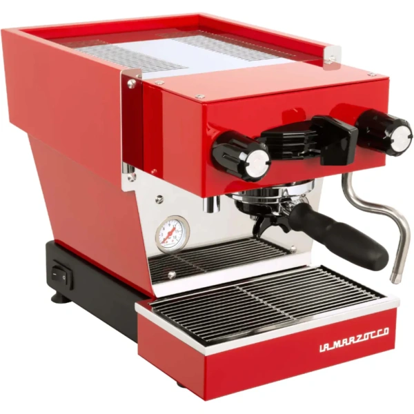La marzocco linea micra espresso machine (red)