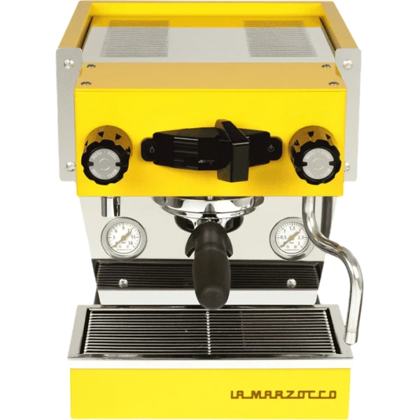 La marzocco linea micra espresso machine (yellow)